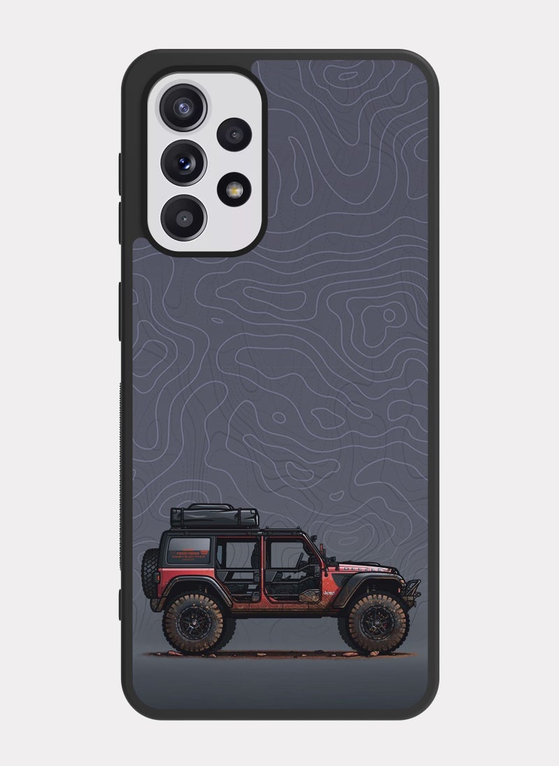 PXLAAT Samsung Galaxy A52 case cover Jeep Wrangler Rubicon Rebel - Image 1