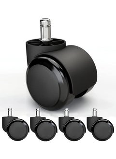 GROWVIBE CRAFT Growvibe Heavy Duty Caster Black Pin Wheels for Rolling Chairs Computer Chairs Furniture Appliance Furniture Caster  - Image 5