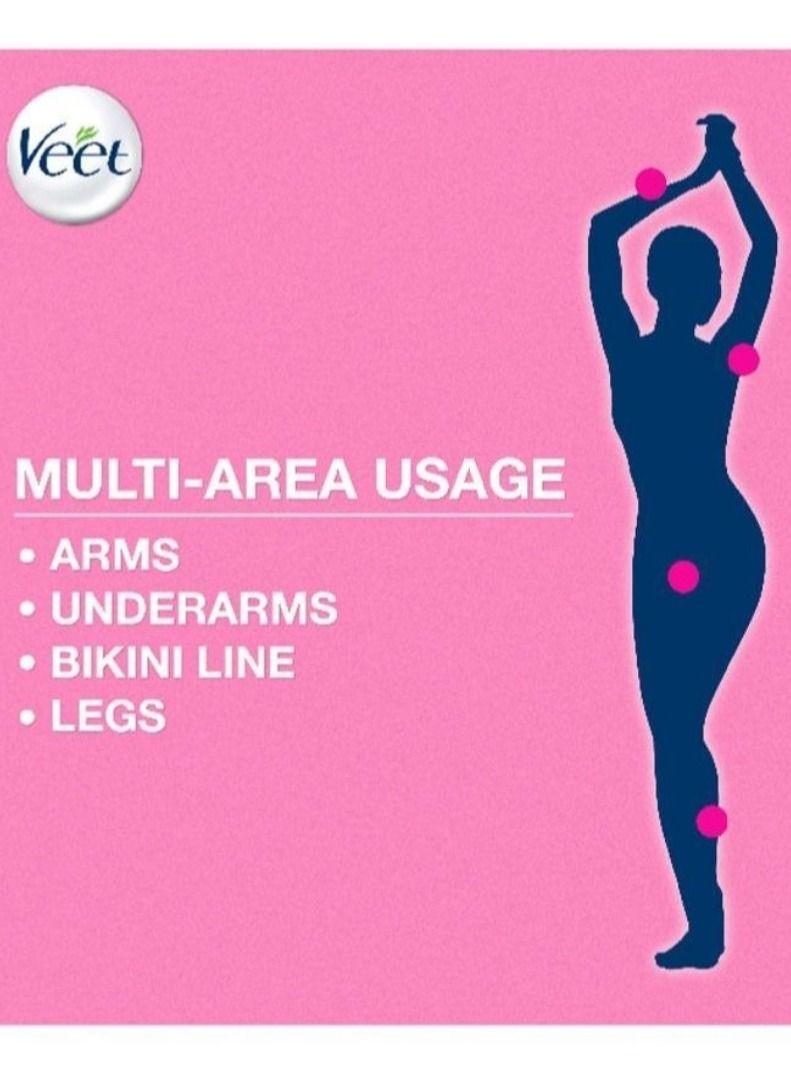 Veet Full Body Waxing Kit Normal Skin Pack of 20 wax strips - Image 3