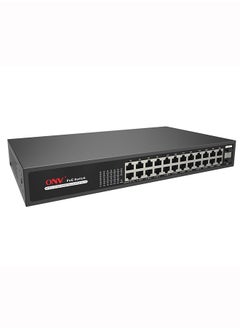 ONV ONV Gigabit 26-port PoE switch(24-Port) / Built-in 250W power supply / Support 19-inch cabinet installation | ONV-H3024PF  - Image 3