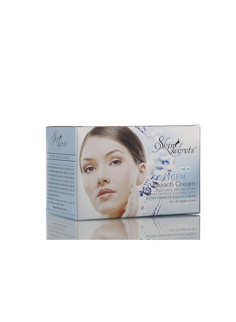 Skin Secrets Oxygen Bleach for Dead Skin and Blackheads| Hydrates skin & provides glow (250gm) - Image 1