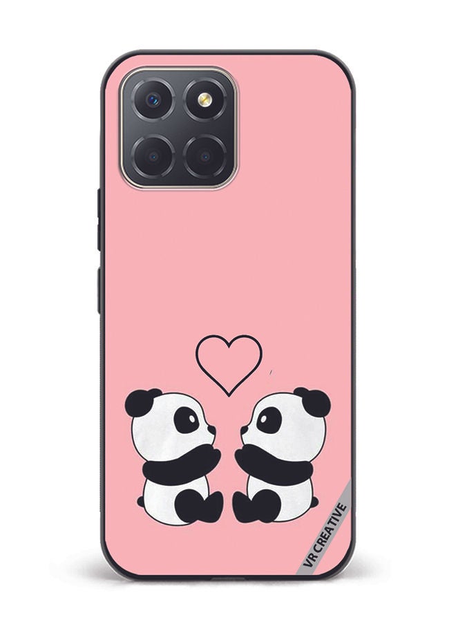 VR CREATIVE Protective Case Cover For Honor X6 Panda Love Design Multicolour - Image 1