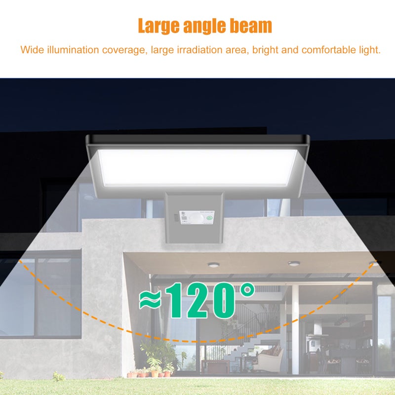 LED Solar Outdoor Waterproof Road Lighting Integrated Solar Lights Remote Control Light Sensor Energy Saving - Image 2