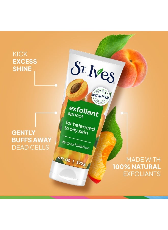 ST. Ives St Ives Fresh Skin Apricot Face Scrub Deep Exfoliator Skin Care for Clean Glowing Skin Oilfree Facial Scrub Made with 100 Natural Exfoliants 6 oz  - Image 4