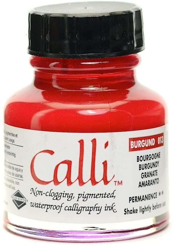 Daler Rowney Calli Calligraphy Ink 29.5 ml Burgundy - pzsku/ZB46DE9C46B51DCD11BEAZ/45/_/1683819086/b6856f6f-2237-4ec6-84b6-2a1972a8f278