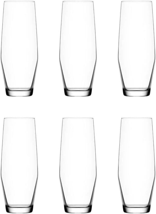 Lav Ella Juice Glass Set of 6Pcs 495ml-Turkey Made