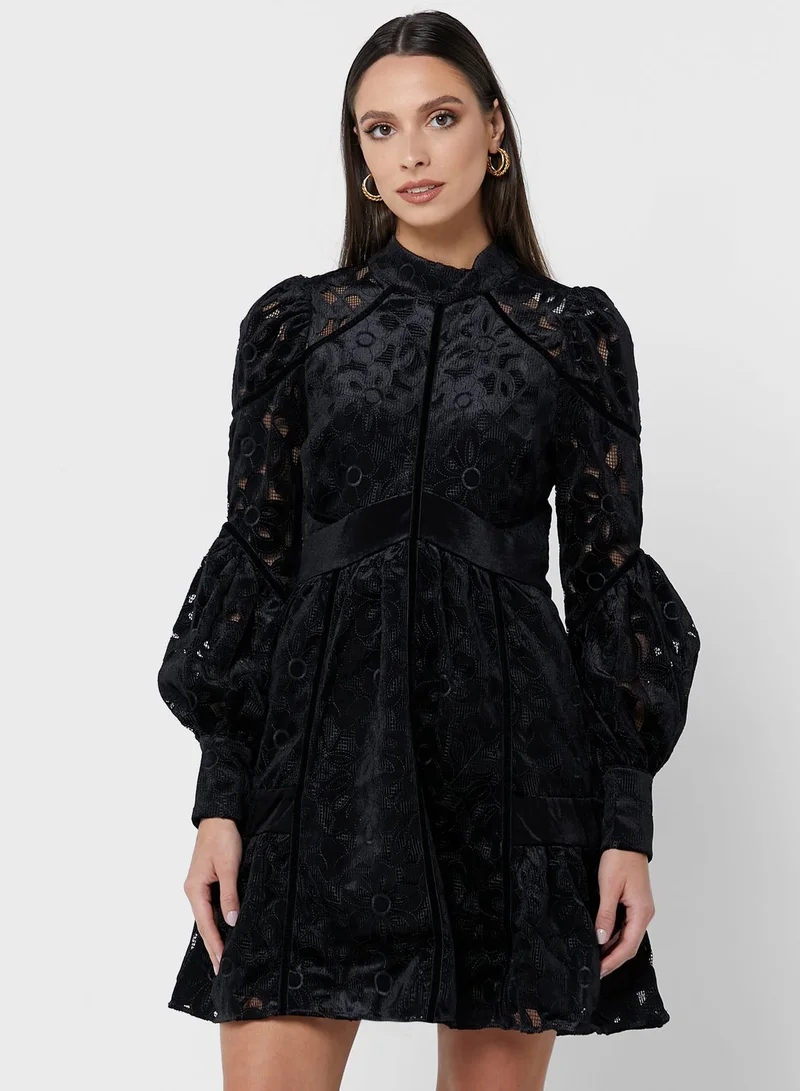 Ted Baker High Neck Dress