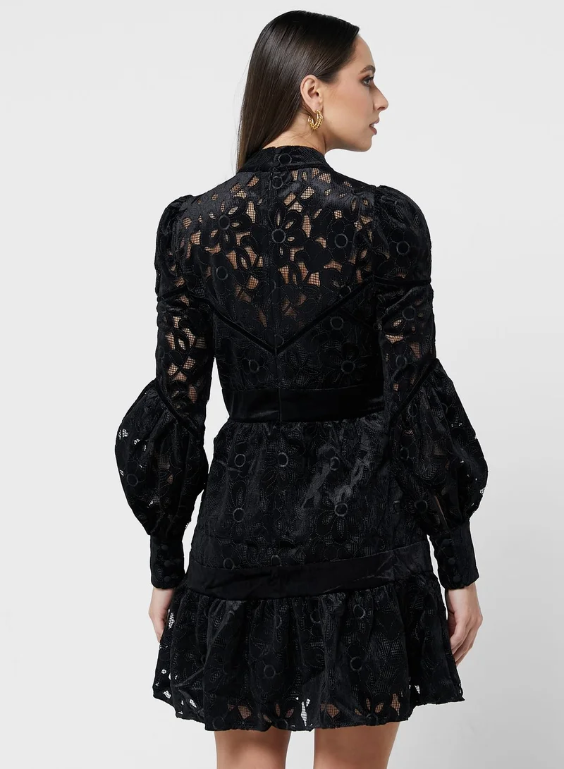 Ted Baker High Neck Dress