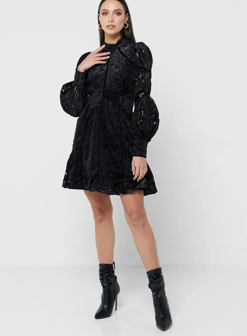 Ted Baker High Neck Dress