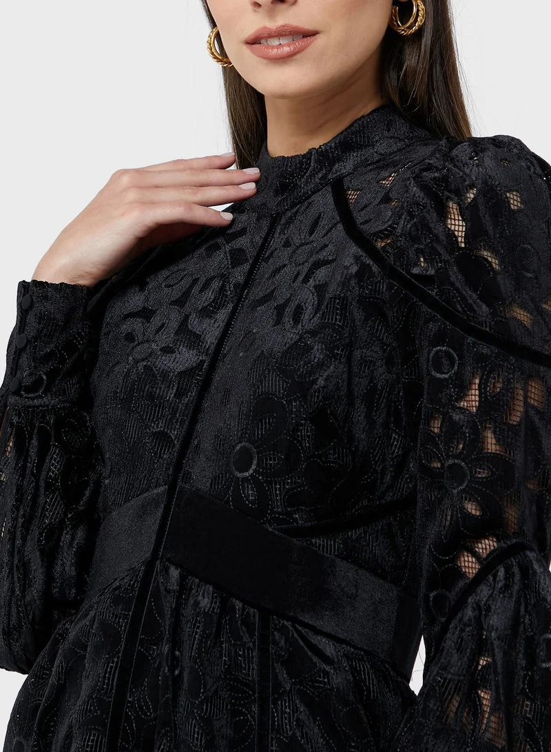 Ted Baker High Neck Dress