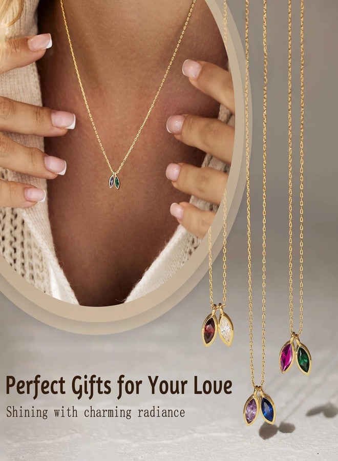 Btysun August Birthday Gifts for Women, December Birthday Gifts for Women Stocking Stuffers for Teens Birthstone Necklaces for Woman Dainty Gold Necklace Coworkers Christmas Gift Ideas - Image 5