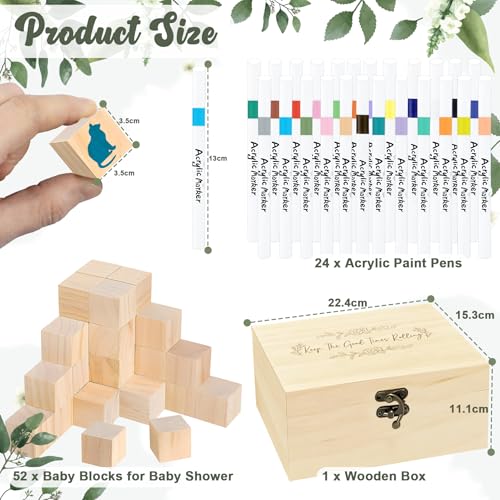 EIGTWEN 78 PCS Fun Baby Shower Games Sign Kit，Unique Baby Shower Ideas，Funniest Baby Shower Games Ever ，A Game Where You Can Draw to Your Heart's Content，Suitable for Baby Shower Games Boy and Girls - Image 5