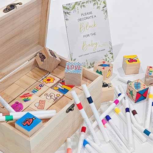 EIGTWEN 78 PCS Fun Baby Shower Games Sign Kit，Unique Baby Shower Ideas，Funniest Baby Shower Games Ever ，A Game Where You Can Draw to Your Heart's Content，Suitable for Baby Shower Games Boy and Girls - Image 3