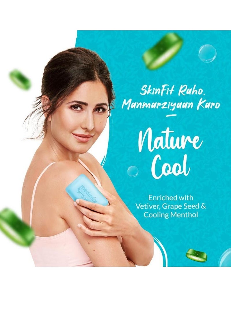 Medimix Ayurvedic Nature Cool Soap with Cooling Menthol 125 g * 5 Pcs  - Image 4