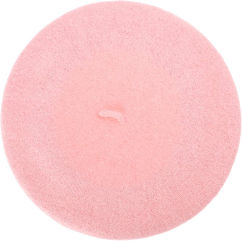 ZLYC Wool French Beret Hat Solid Color Beret Cap for Women Girls - Image 5