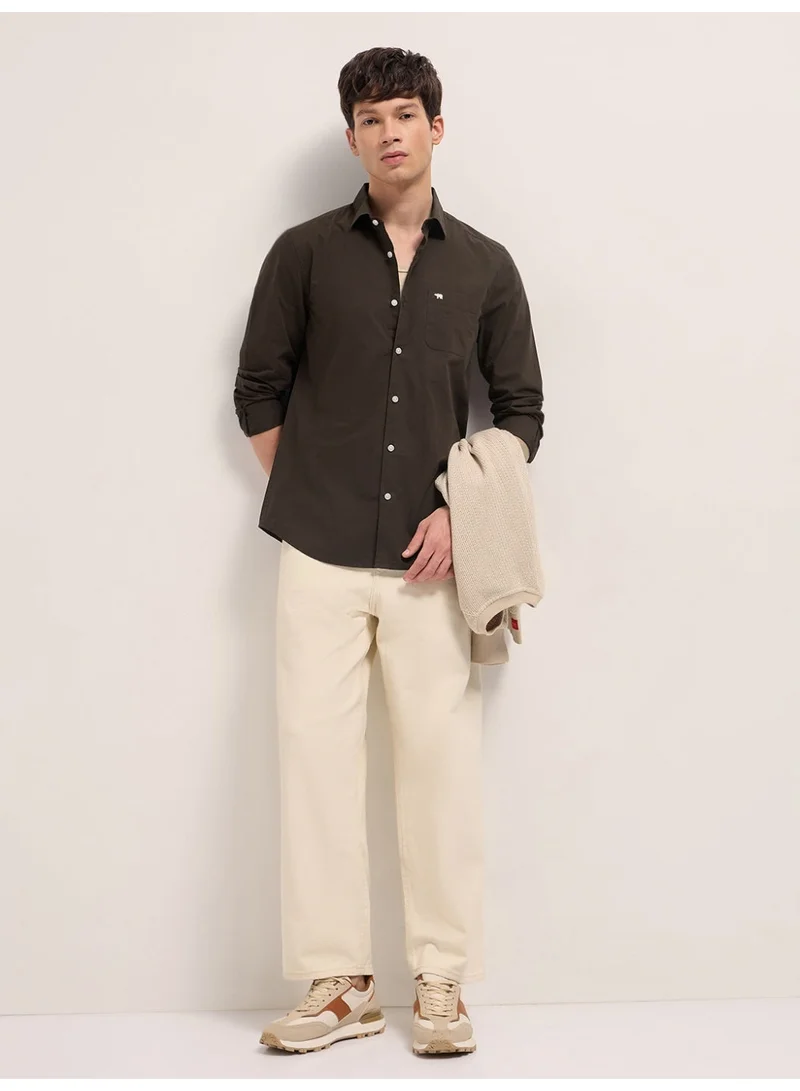 The Bear House  Men’s Long Sleeve Shirt – Classic, Comfortable and Stylish Essential for Work, Travel or Casual Outings for Men | Best Price UAE