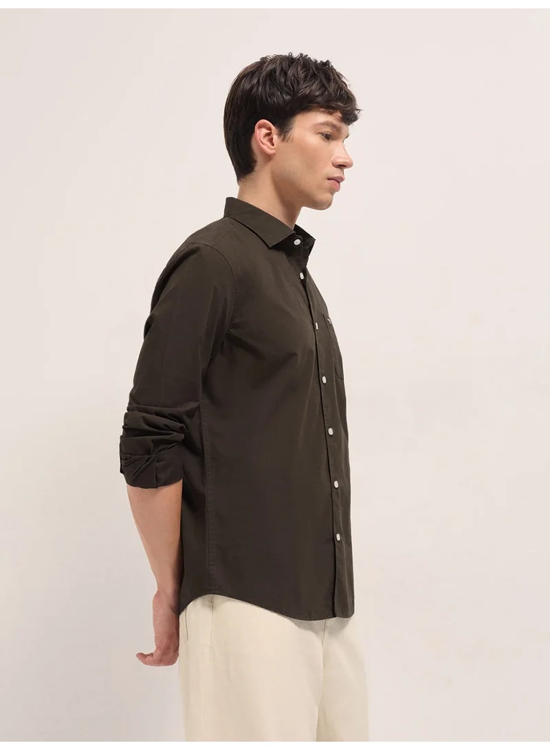 The Bear House  Men’s Long Sleeve Shirt – Classic, Comfortable and Stylish Essential for Work, Travel or Casual Outings for Men | Best Price UAE
