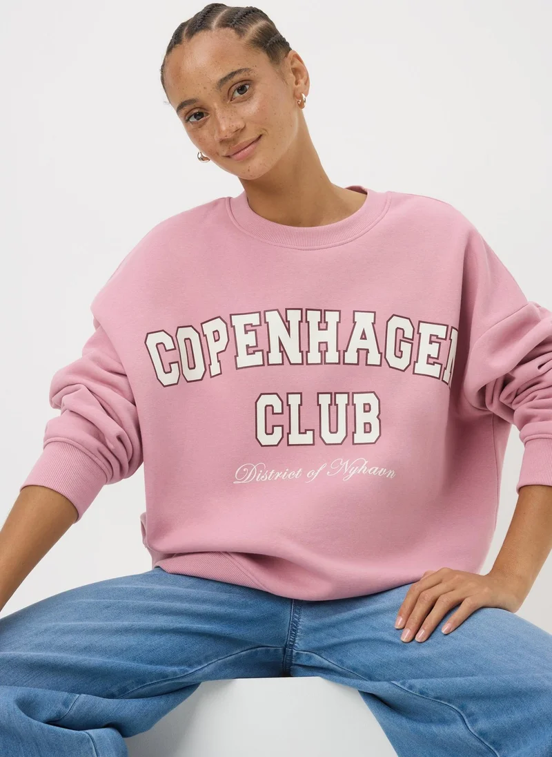 Matalan Pink Copenhagen Club Sweatshirt