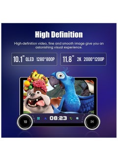 SHEZA STAR Android Car Stereo for Toyota FJ Cruiser Diamond 2K 2007-2018 4GB RAM 64GB ROM Support Carplay, M-Link Wi-Fi BT, Radio GPS, 11.8 Inch IPS Touch Screen with AHD Camera Included(Double Knob)  - Image 4