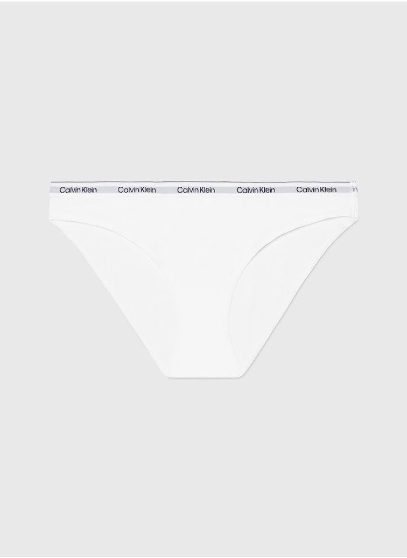 CALVIN KLEIN - Women's Bikini Briefs - Cotton, White - Image 1
