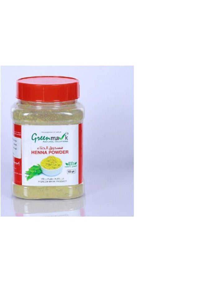 Green Mark Natural Solutions Natural Henna Powder 100 grams 