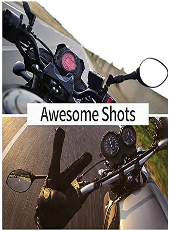 HANUMEX® Helmet Chin Strap Mount with Mobile Holder & Screw Compatible with All Smart Phones Go pro Hero for Making Stunning Bike Riding Video - Image 1