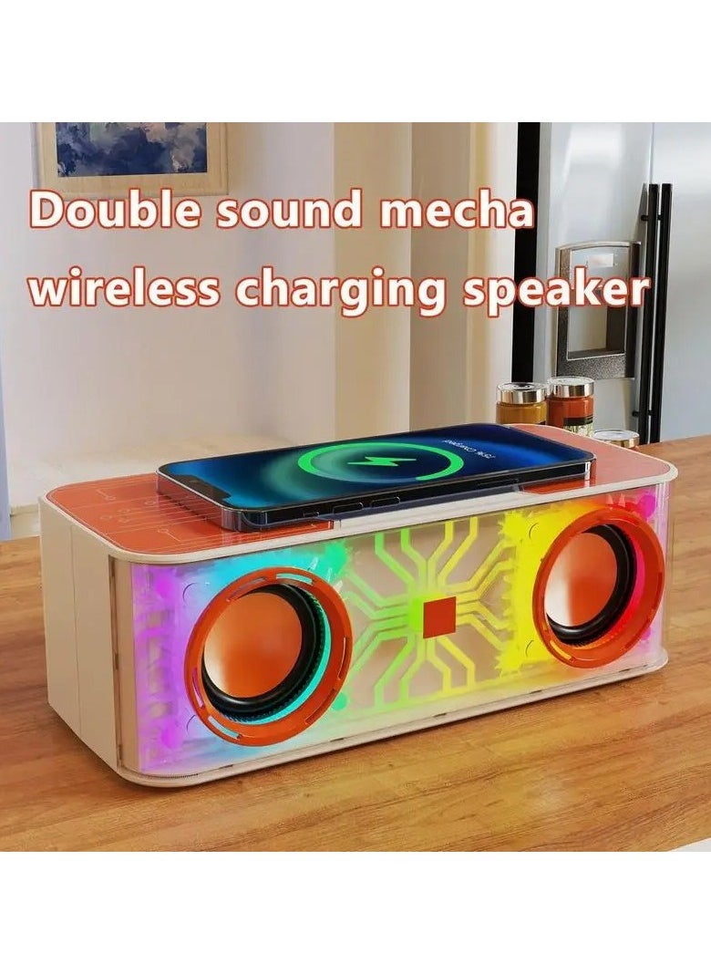 Generic Bluetooth Speaker With Led Light Louder Volume Durable Loud Outdoor Speaker For Travel Sport Deep Bass Basser Portable  - Image 3