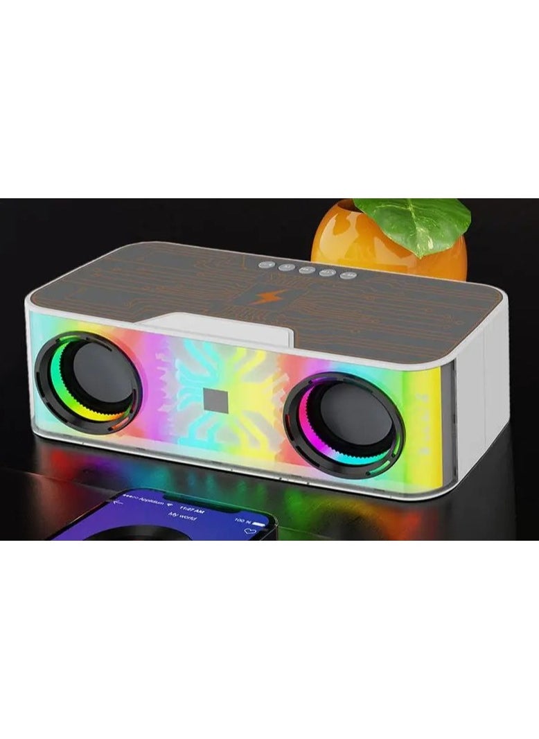 Generic Bluetooth Speaker With Led Light Louder Volume Durable Loud Outdoor Speaker For Travel Sport Deep Bass Basser Portable  - Image 5