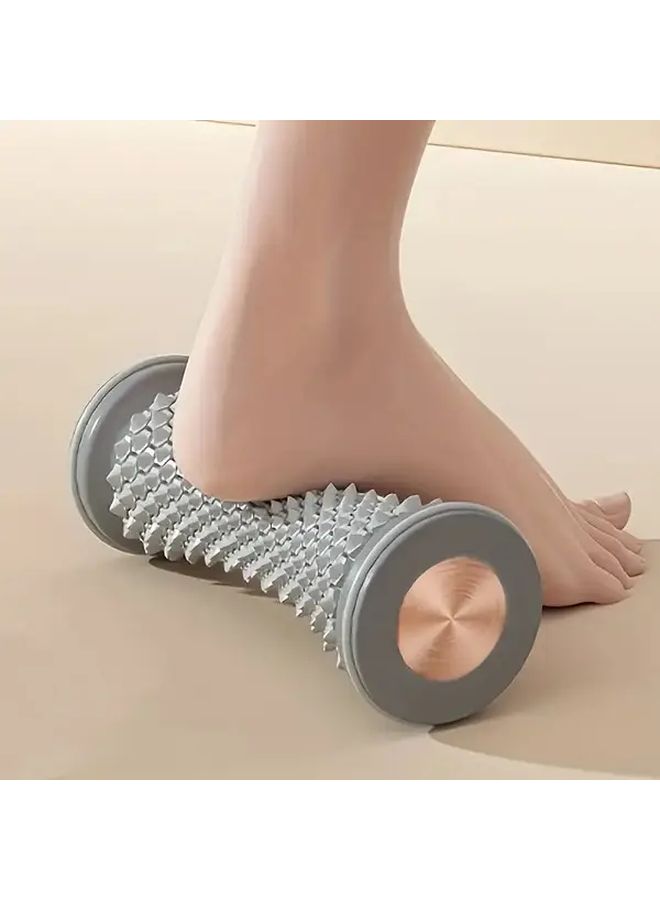 Green Foot Arch Relief Roller With Cushion Pad And Stickers For Muscle Relaxation Yoga Support - Image 5