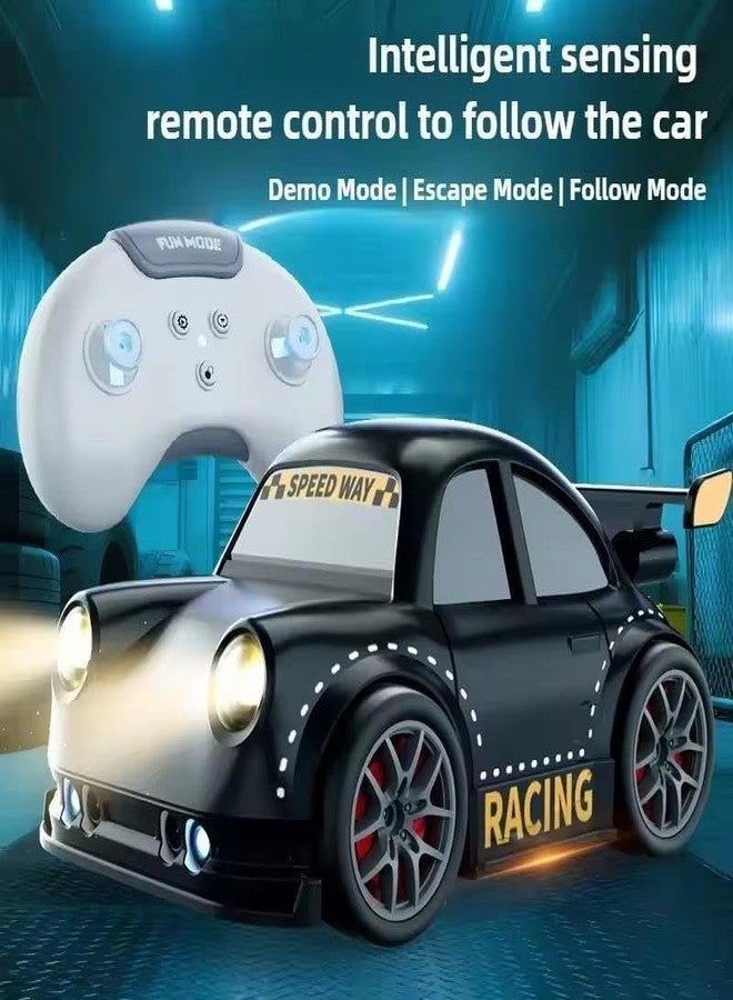 Jet Roy Magic Mini RC Car, 2026 Gesture & Remote Control Smart Sensor Car, Car That Follows Drawn Line, 4 Interactive Smart Modes, Exciting Sound and Light Experience, LED Light Music - Image 5