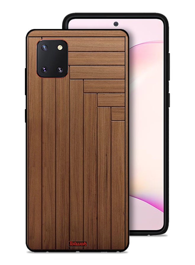 Tolwak Samsung Galaxy Note 10 Lite Protective Case Cover Door Pattern - Image 1