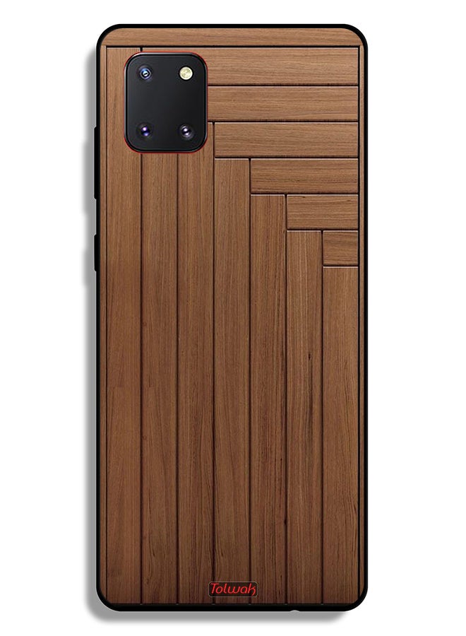 Tolwak Samsung Galaxy Note 10 Lite Protective Case Cover Door Pattern - Image 2