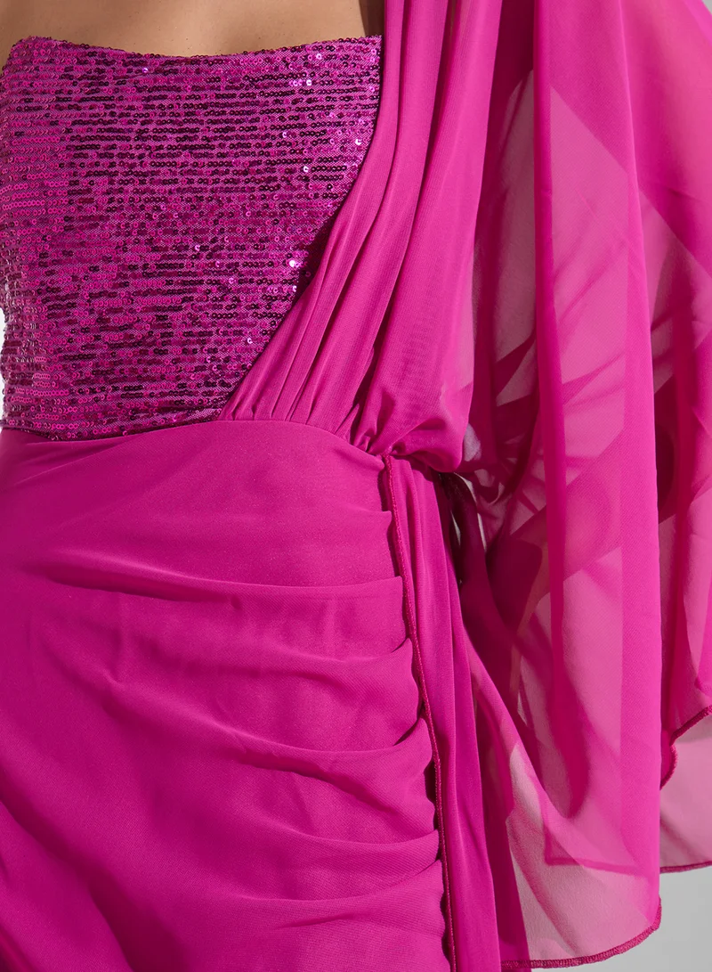 Namshi x  Sequin Bodice Gown for Women | Best Price UAE