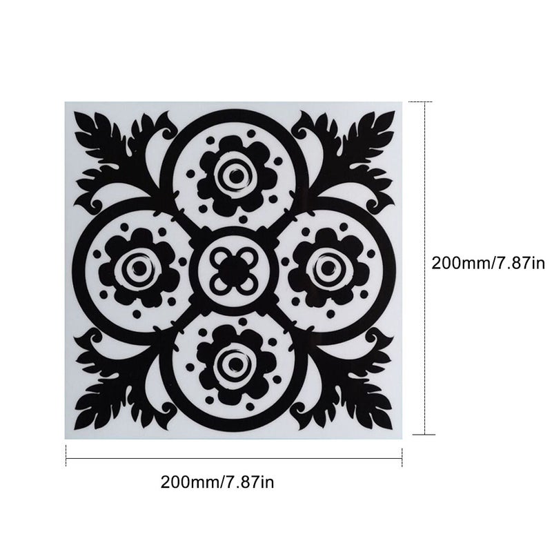 1PC Self Adhesive Retro Tile Stickers Waterproof PVC Removable Wall Stickers Decals for Kitchen Bathroom Home Tidy Protection - Image 4