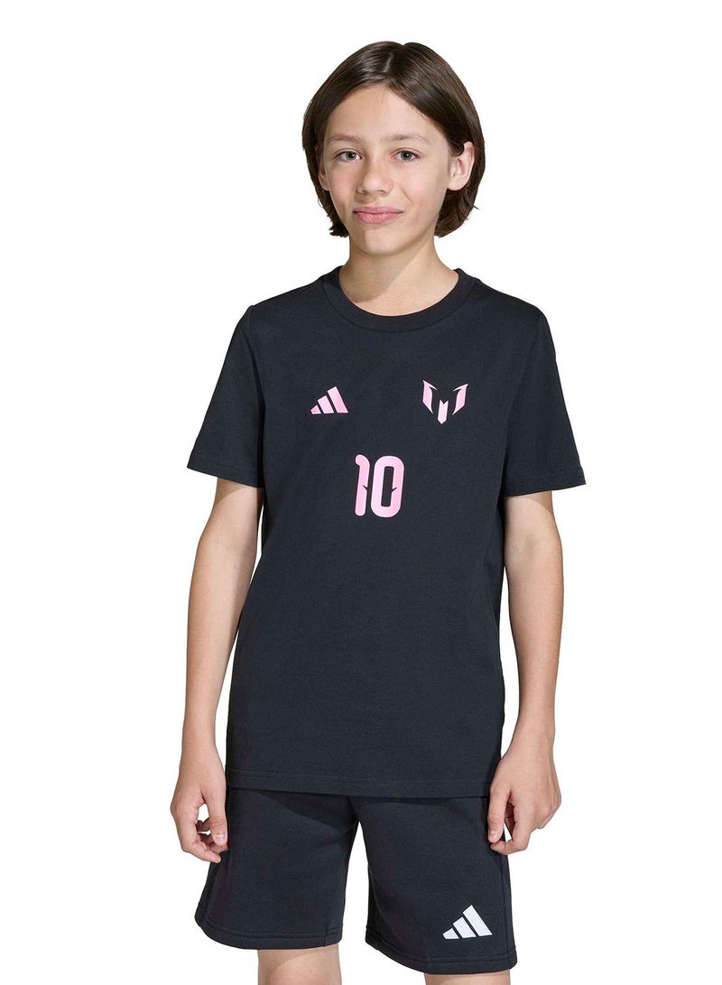 Adidas Messi Name&Number Graphic T-Shirt - Image 1