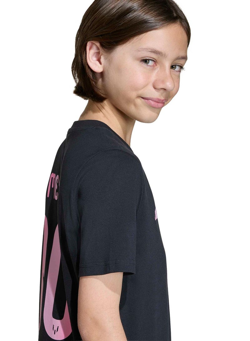 Adidas Messi Name&Number Graphic T-Shirt - Image 4