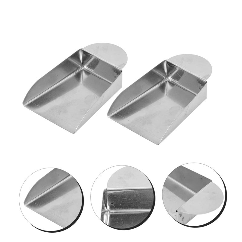 Stainless Steel Mini Jewelry Shovel Scoop for Gemstones Diamonds and Gold Making - Image 4