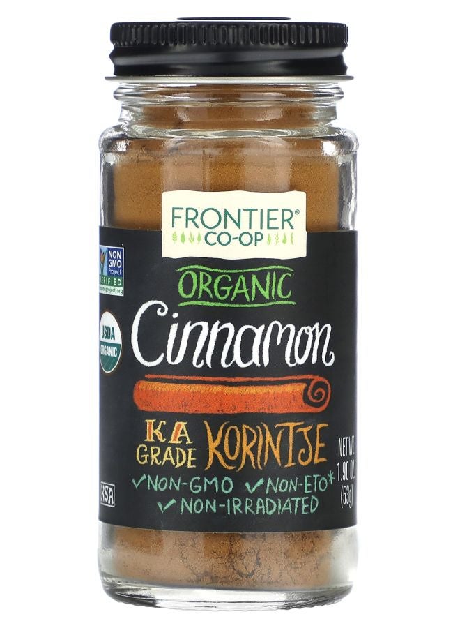 Organic Cinnamon 1.9 oz (53 g)