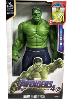 AVENGERS Hulk Sound & Light Action Figure Toy  - Image 1