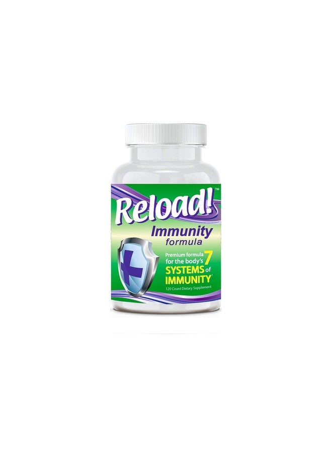 Generic Reload! Immunity Antioxidant, Echinacea, Vitamins A, C, D, Zinc, Selenium, Ginkgo, Aloe, Probiotic/Prebiotic, Fenugreek Capsule 120ct, 30 Day Supply  - Image 1