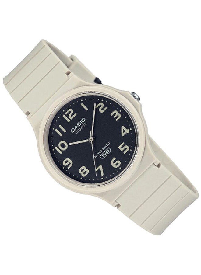 CASIO - Unisex Watch Classic Casual Analog Black Dial Resin Band MQ-24UC-8BDF - Image 1