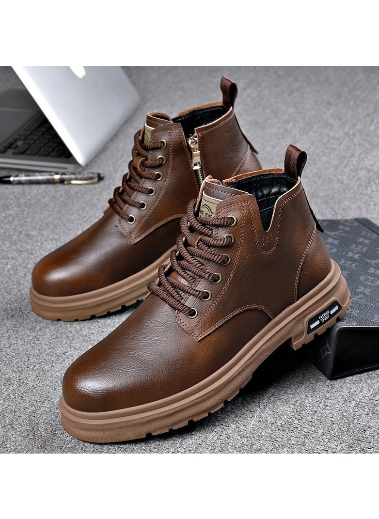 KUYING - New Fashion Men's Martin Boots - Image 1