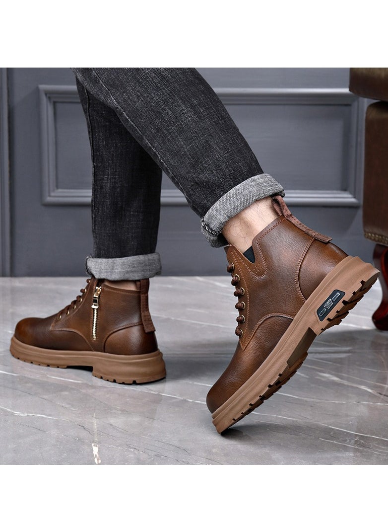 KUYING - New Fashion Men's Martin Boots - Image 1
