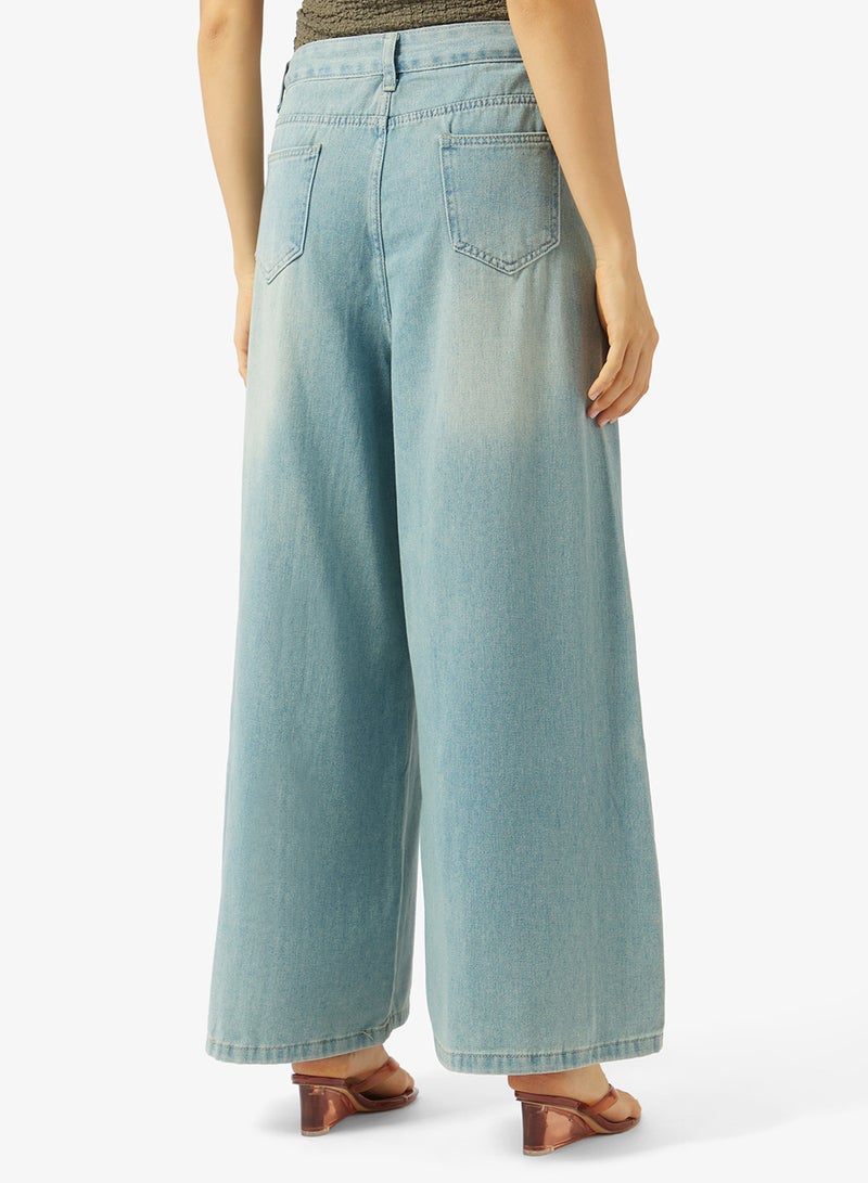 Ginger High Rise Wide Leg Jeans - Image 3