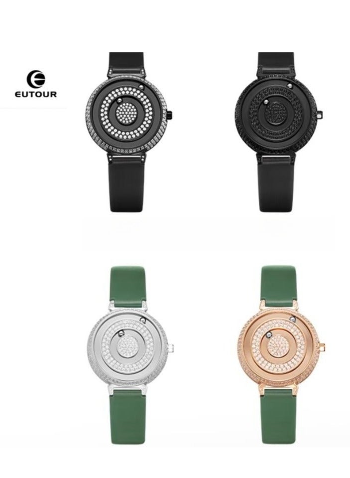EUTOUR Magnetic Bead Without Pointer Concept Watch, Personalized And Creative Quartz Watch - Image 4