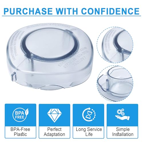 Swess Lid Plug Replacement for Vita-mix 64 oz Container Blender Accessories Fits for Drink Machine 2 Speed, Vita Prep,Vita Prep 3, Xl High Profile 64 oz Container - Image 5