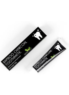 Bamboo charcoal 105g Natural Activated Charcoal Bamboo Toothpaste Gently Cleans Black Toothpastes Protect Oral Health  - Image 2