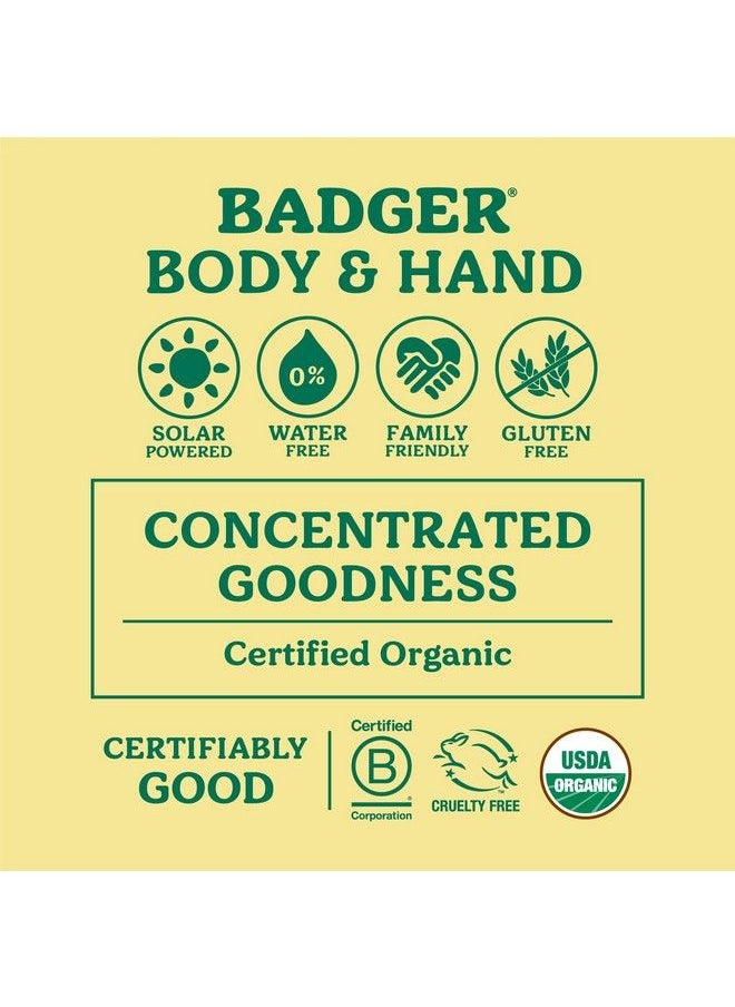 Badger بلسم العناية بالبشرة العضوية، كريم العناية الطبيعية بالأظافر مع زبدة الشيا، مستخلص نبق البحر الغني بالفيتامينات يساعد على تقوية وتهدئة واستعادة البشرة الجافة والمتشققة، رائحة الحمضيات الخفيفة 0.75 أونصة (عبوة من 3 قطع)  - Image 5