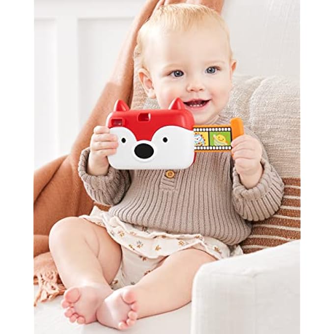 FILM CAMERA BABY TOY, BABY ROLE PLAY TOY WITH MIRROR, SOUND, AND LIGHT - Image 3