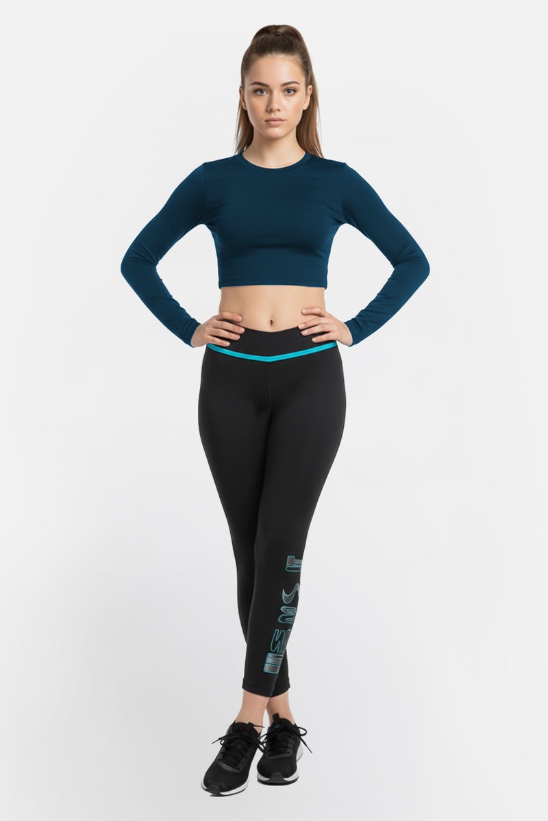 Nike Women Tight Fit 7/8 Training Leggings, Black - Image 1